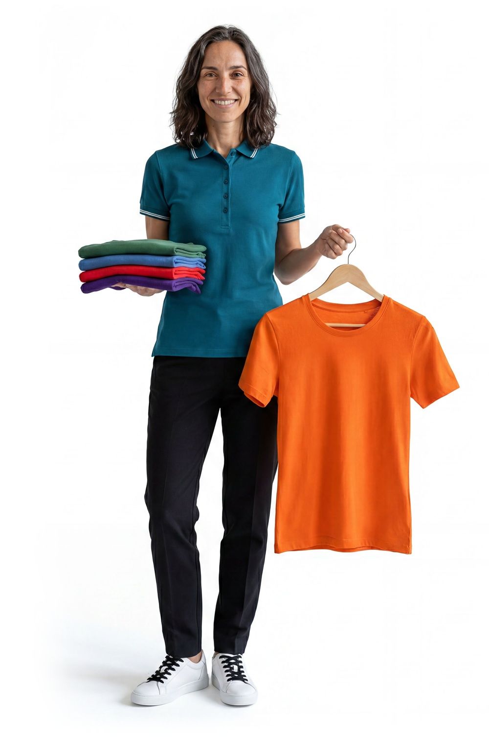 Polo pentru femei - Tricouri polo pentru cupluri în stil uniform